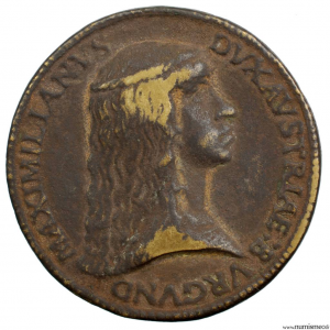 Autriche médaille de l'empereur Maximilien et de Marie de Bourgogne