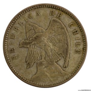 Chili 40 centavos 1907