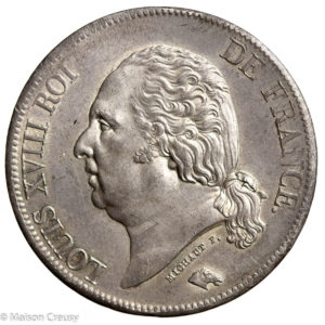 LouisXVIII-5francs1824A