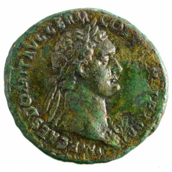 Domitian as reverse SALVTI AVGVSTI