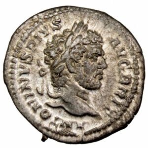 Caracalla denier frappé en 212