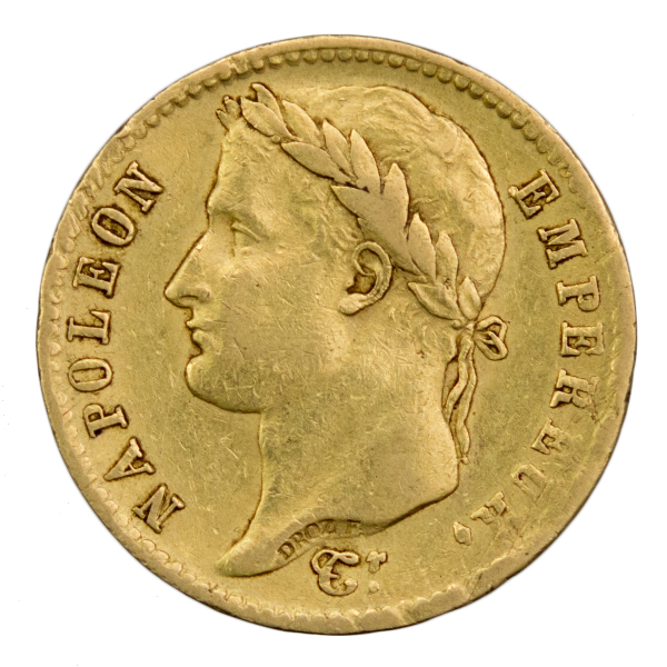 Napoleon I 20 francs 1810 Lille