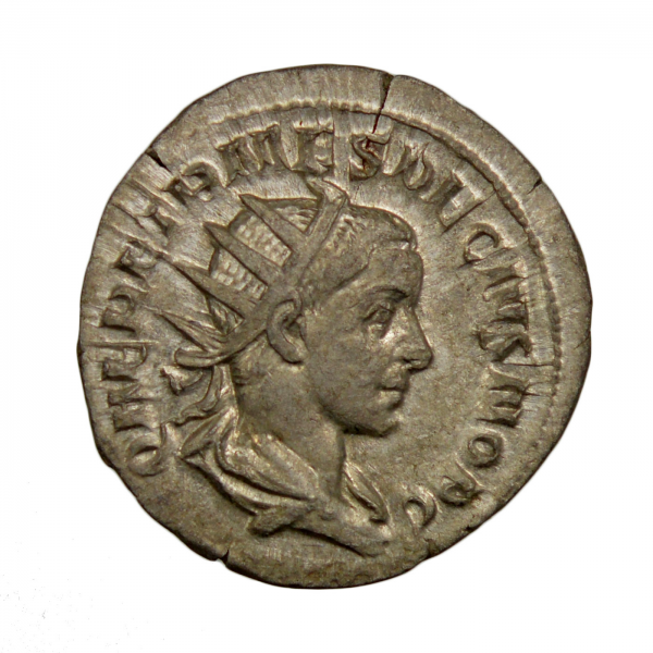 Herennius Etruscus AR Antoninianus Rome 250-251
