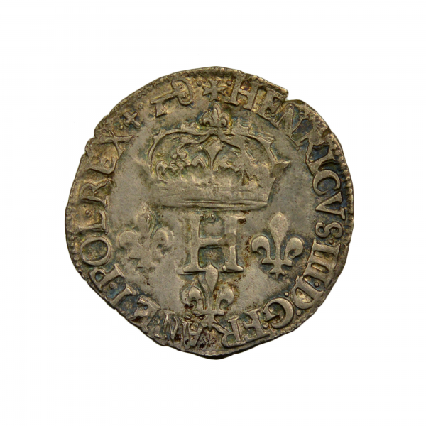 Henri III Double Sol Parisis 1584 Dijon