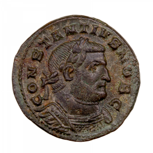 Constantius I as Caesar AE Follis London 303