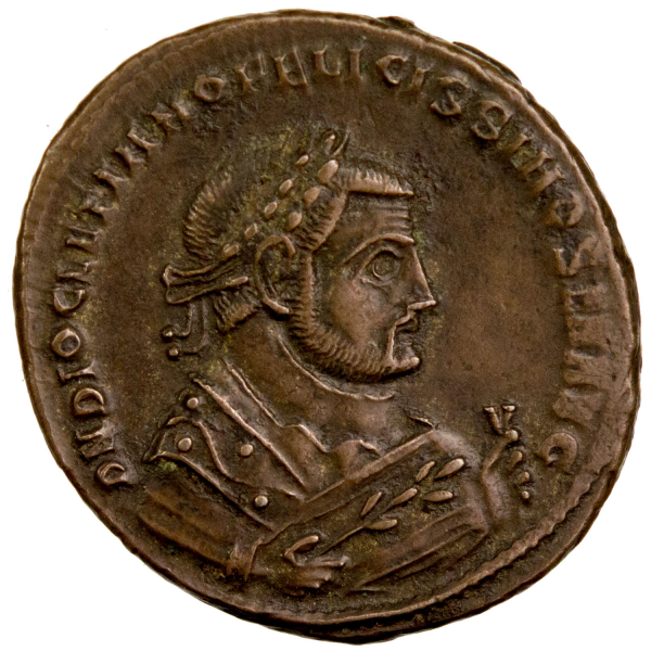 Diocletian AE Follis Serdica 305-306
