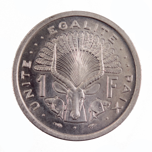 Djibouti 1 francs 1977 Essai