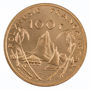 Polynesie francaise 100 francs 1976 Essai