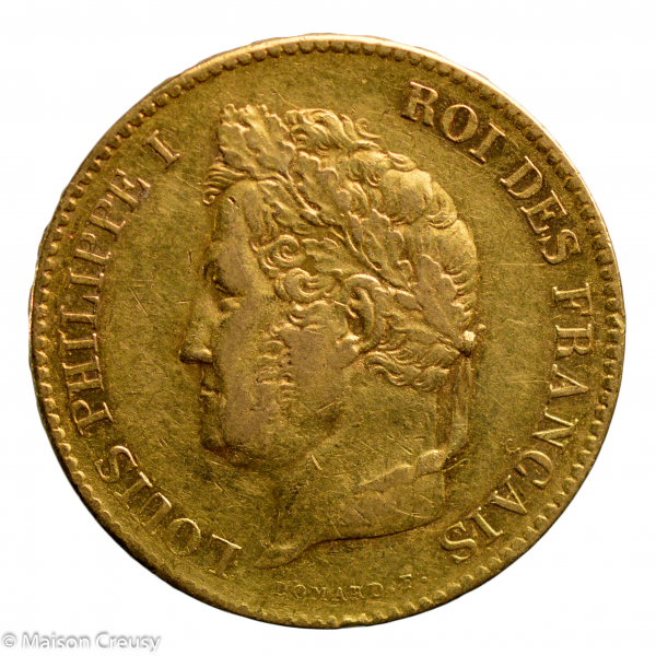 Louis Philippe 40 francs 1834 Bayonne