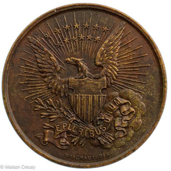 USA Médaille de Brichaut 1849