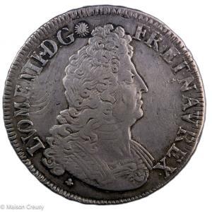 Louis XIV écu aux 8L 1705 Bordeaux